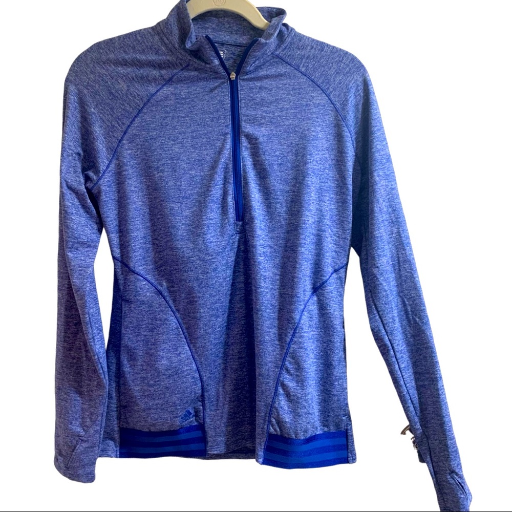 Adidas Blue Women's Golf Pullover - M